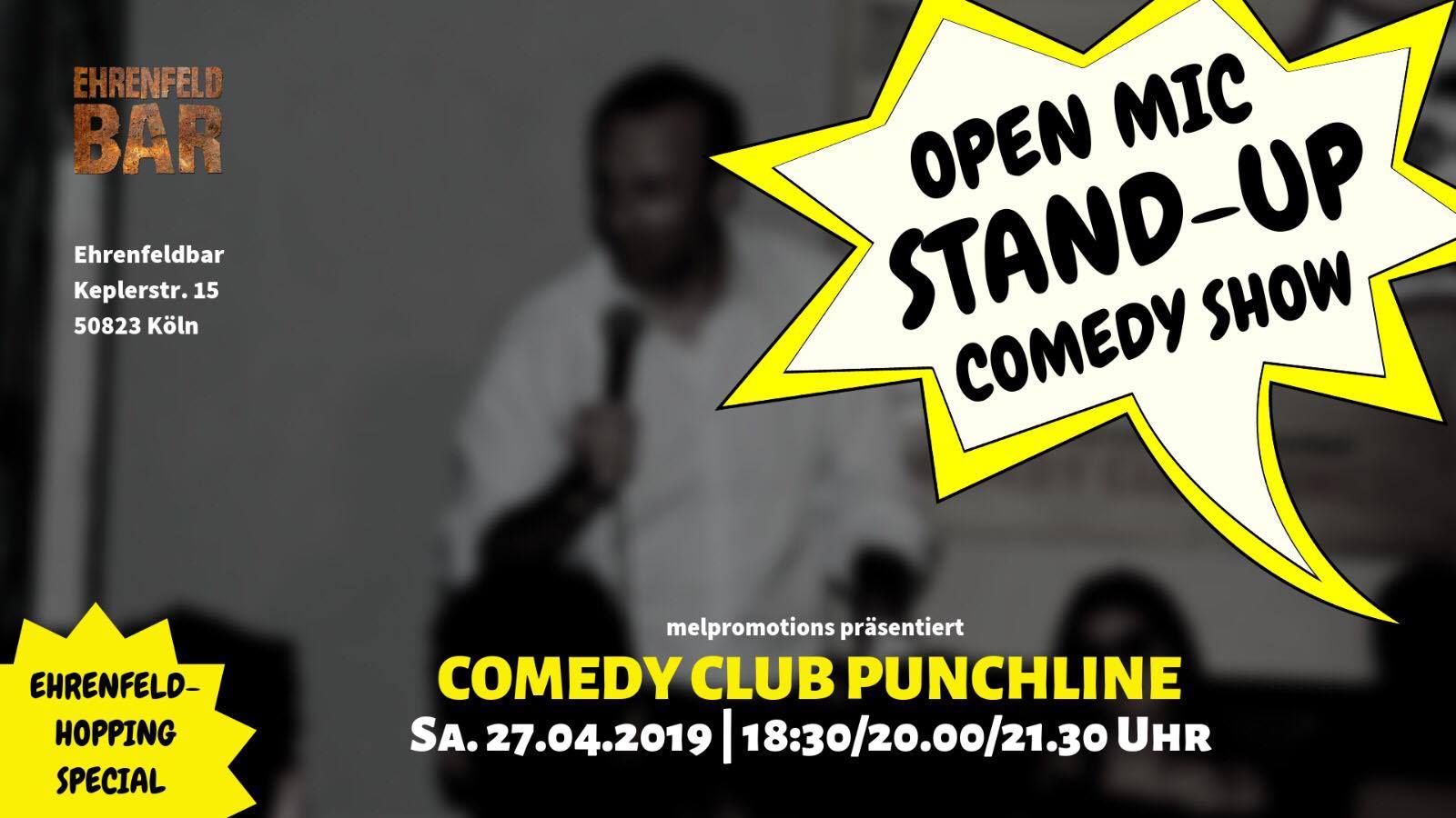 Open Mic Comedy Show Punchline